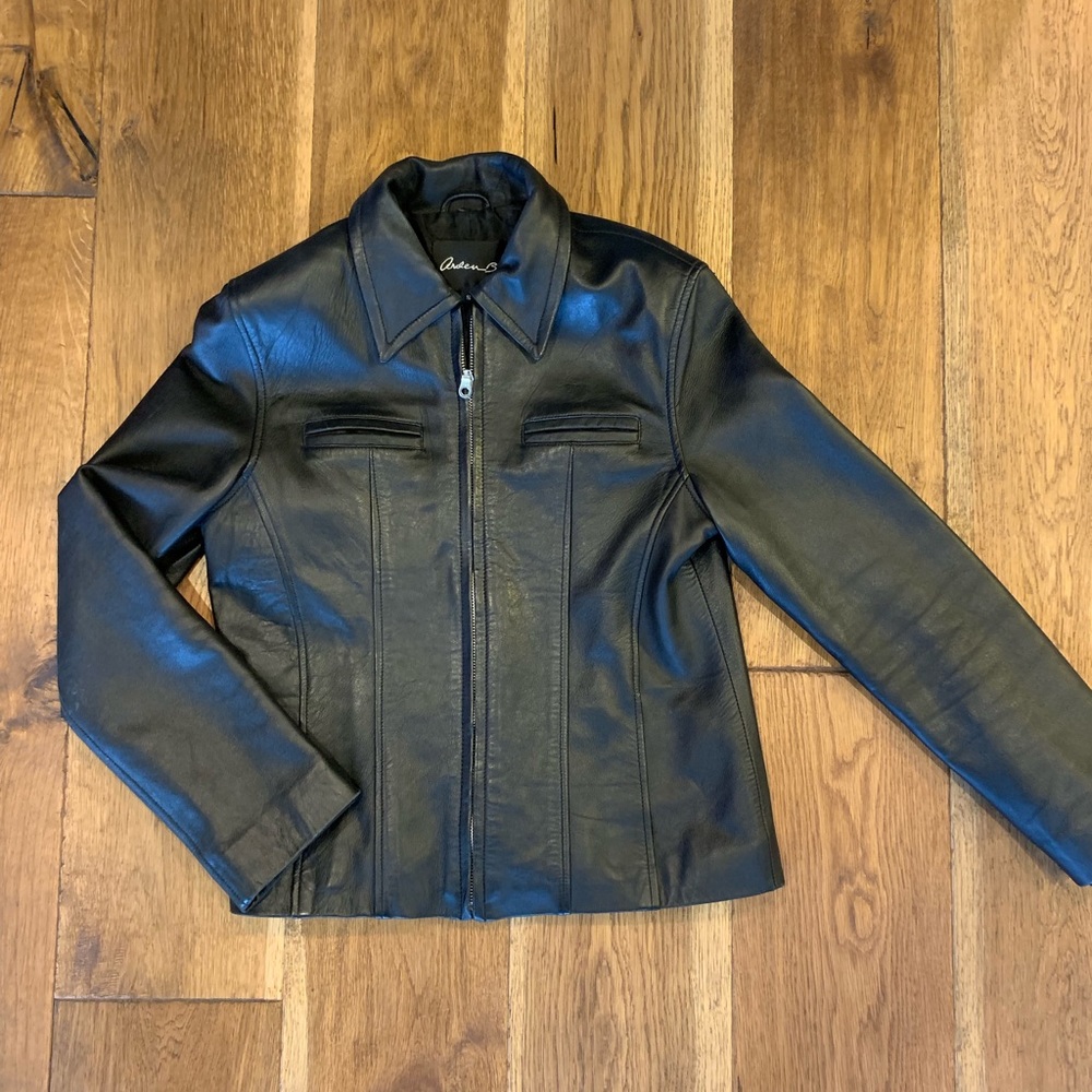 Genuine leather black jacket 🖤